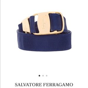 Salvatore Ferragamo Logo Waist Belt-
